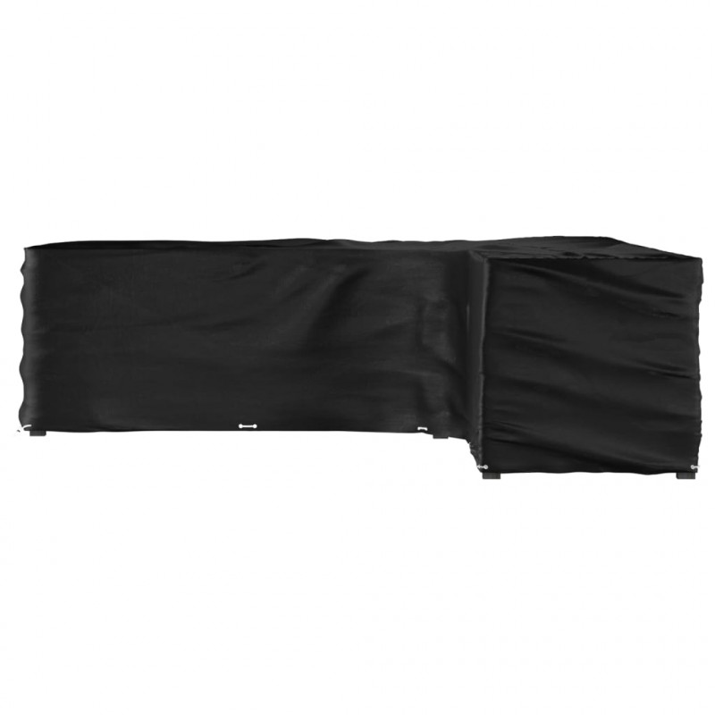 Pokrowiec na narożne meble ogrodowe, 20 oczek, 300x300x90 cm