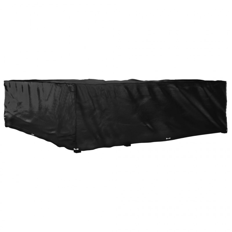 Pokrowiec na narożne meble ogrodowe, 20 oczek, 300x300x90 cm