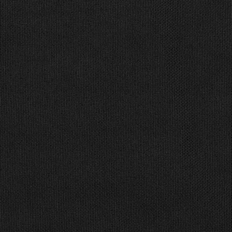 Zasłony stylizowane na lniane, 2 szt., czarne, 140x245 cm