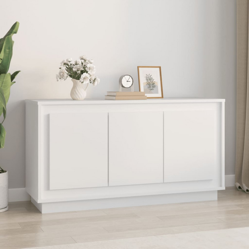 Szafka, biała, 102x35x55 cm, materiał drewnopochodny