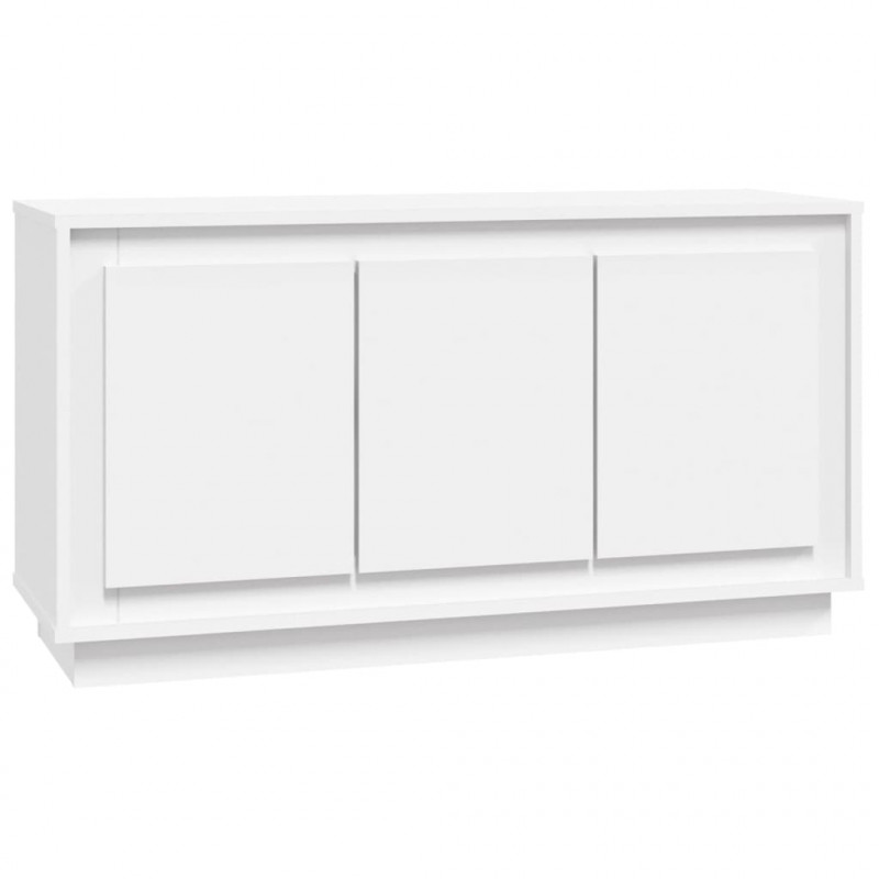 Szafka, biała, 102x35x55 cm, materiał drewnopochodny
