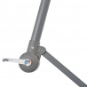 Parasol wiszący z aluminiowym słupkiem, 300 cm, terakota