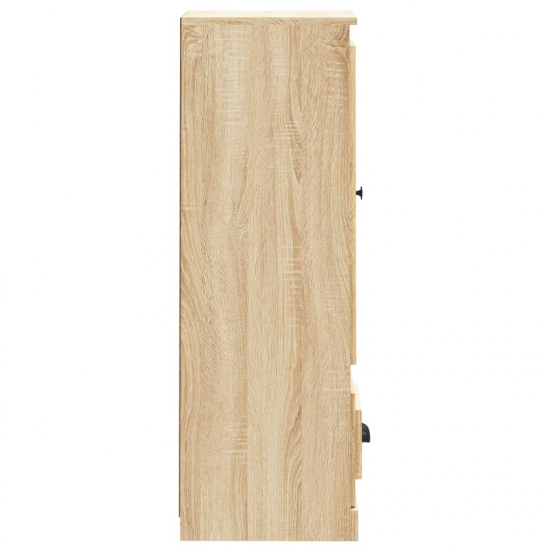 Szafka, dąb sonoma, 36x35,5x103,5 cm, materiał drewnopochodny