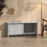 Szafka pod TV, szarość betonu, 90x35x40 cm