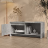 Szafka pod TV, szarość betonu, 90x35x40 cm