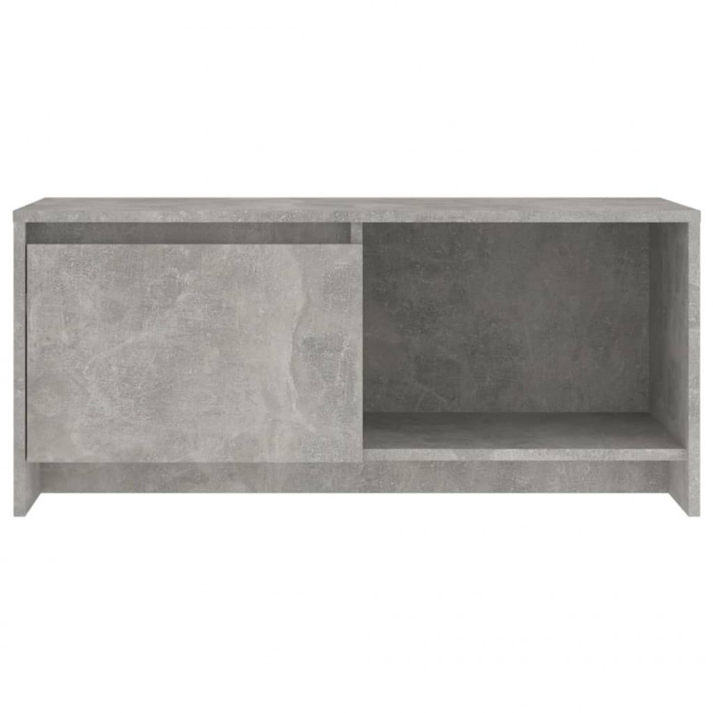 Szafka pod TV, szarość betonu, 90x35x40 cm