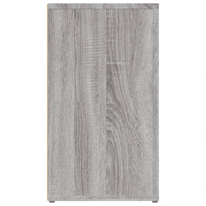 Szafka, szary dąb sonoma, 80x30x54 cm, materiał drewnopochodny