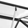 Szklarnia, antracytowa, aluminium, 3,8 m³