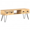 Szafka pod TV, 120x35x45 cm, lite drewno mango