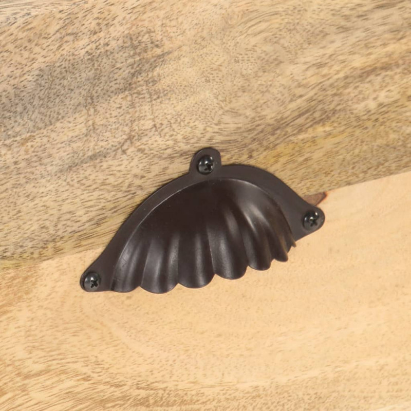 Szafka pod TV, 120x35x45 cm, lite drewno mango