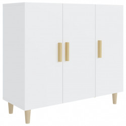 Szafka, biała, 90x34x80 cm, materiał drewnopochodny