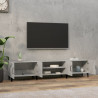 Szafka pod TV, szarość betonu, 180x31,5x40 cm