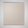 Roleta okienna zaciemniająca beżowa 140 x 175 cm