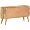 Szafka z litego drewna mango, 110x30x60 cm