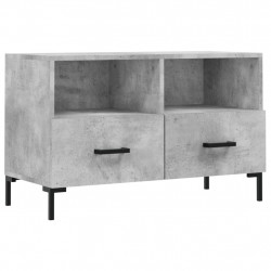 Szafka pod TV, szarość betonu, 80x36x50 cm