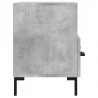 Szafka pod TV, szarość betonu, 80x36x50 cm