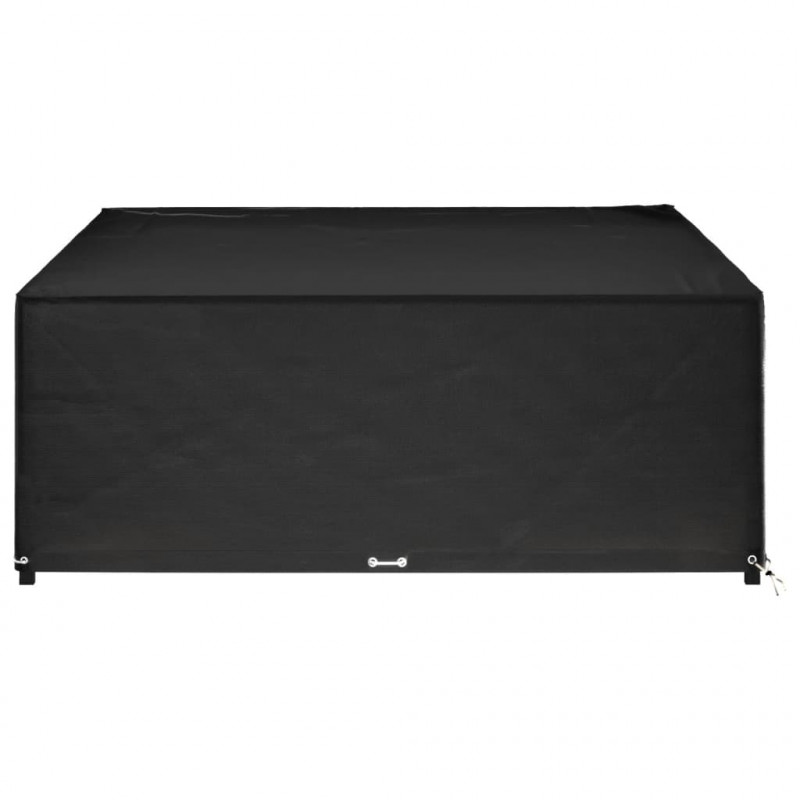 Pokrowiec na meble ogrodowe, 16 oczek, 300x200x75 cm, prostokąt