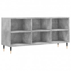 Szafka pod TV, szarość betonu, 103,5x30x50 cm