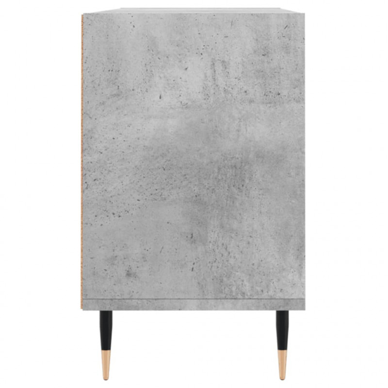 Szafka pod TV, szarość betonu, 103,5x30x50 cm