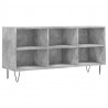 Szafka pod TV, szarość betonu, 103,5x30x50 cm