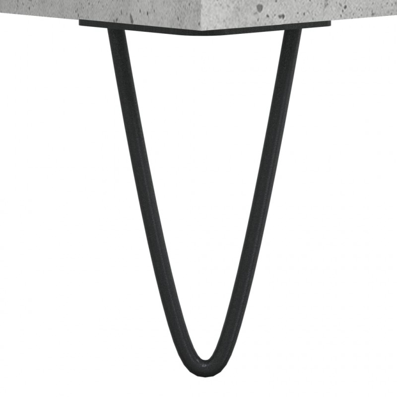 Szafka pod TV, szarość betonu, 103,5x30x50 cm