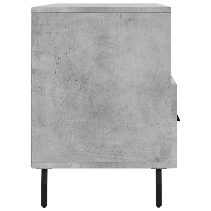 Szafka pod telewizor, szarość betonu, 102x36x50 cm