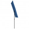 Parasol ogrodowy na aluminiowym słupku, 180x110 cm, niebieski