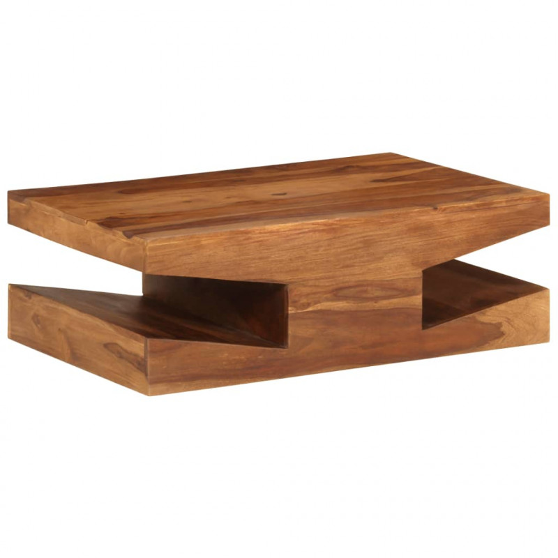 Stolik kawowy z litego drewna sheesham, 90 x 60 x 30 cm