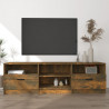 Szafka pod telewizor, przydymiony dąb, 150x33,5x45 cm