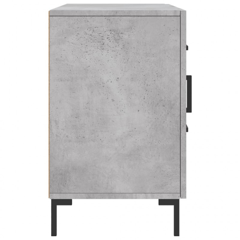 Komoda, szarość betonu, 100x36x60 cm, materiał drewnopochodny