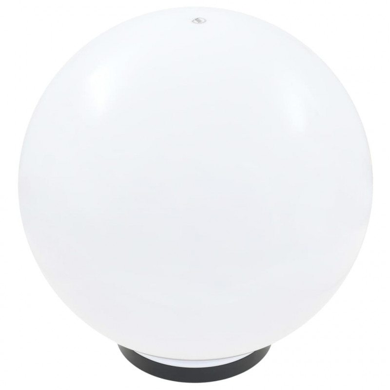 Lampy zewnętrzne LED, 2 szt., kule 40 cm, PMMA