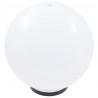 Lampy zewnętrzne LED, 2 szt., kule 40 cm, PMMA