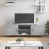 Szafka pod TV, szarość betonu, 150x30x50 cm