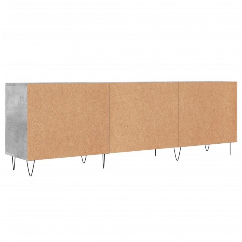 Szafka pod TV, szarość betonu, 150x30x50 cm