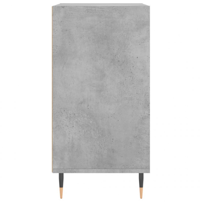 Szafka, szarość betonu, 57x35x70 cm, materiał drewnopochodny