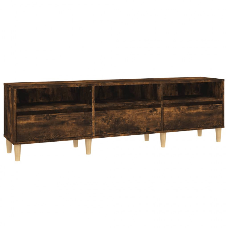 Szafka pod TV, przydymiony dąb, 150x30x44,5 cm