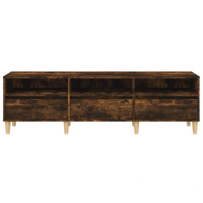 Szafka pod TV, przydymiony dąb, 150x30x44,5 cm