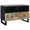 Szafka pod telewizor, 70x33x46 cm, lite drewno z odzysku