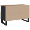 Szafka pod telewizor, 70x33x46 cm, lite drewno z odzysku