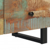 Szafka pod telewizor, 70x33x46 cm, lite drewno z odzysku