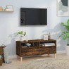 Szafka pod TV, przydymiony dąb, 100x34,5x44,5 cm