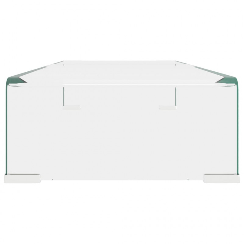 Podstawka pod monitor / telewizor szklana 70x30x13 cm