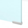 Podstawka pod monitor / TV, zielone szkło, 120x30x13 cm