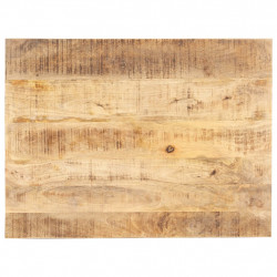 Blat stołu, lite drewno mango, 15-16 mm, 70x60 cm
