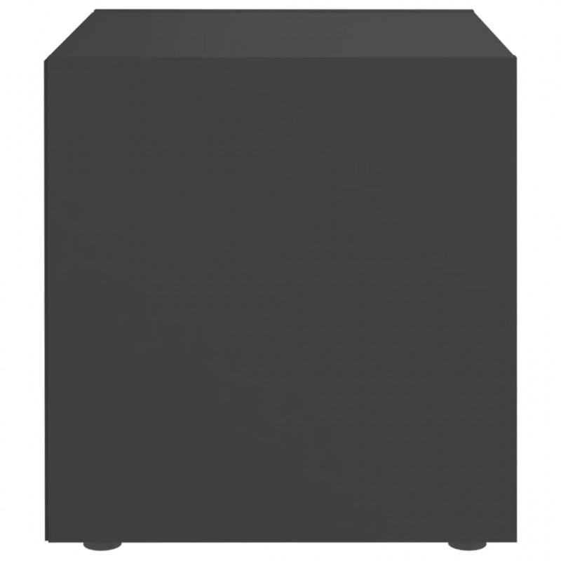 Szafki pod telewizor, 2 szt., szare, 37x35x37 cm