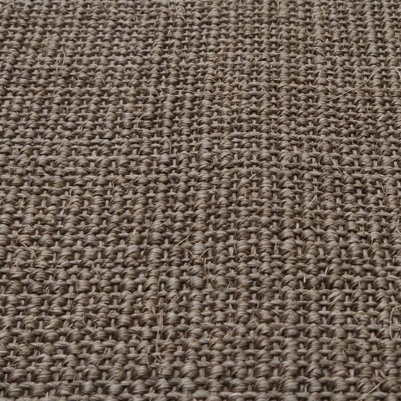 Dywanik, naturalny sizal, 66x350 cm, brązowy