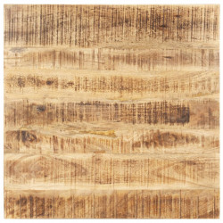 Blat stołu, lite drewno mango, 15-16 mm, 80x80 cm