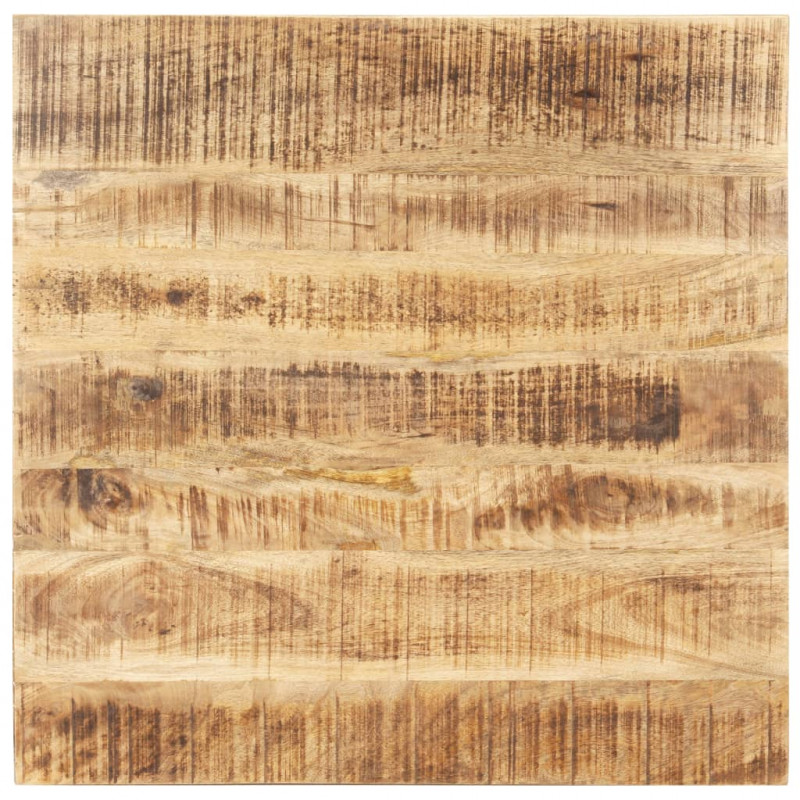 Blat stołu, lite drewno mango, 15-16 mm, 80x80 cm