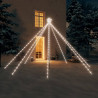 Choinka z lampek, wewn./zewn., 576 zimnych białych LED, 3,6 m