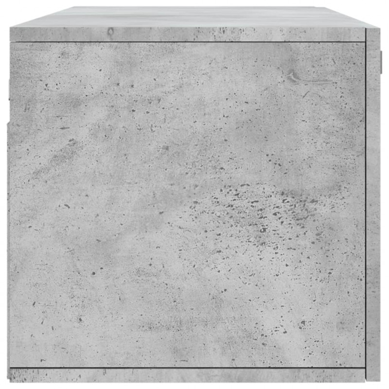 Szafka wisząca, szarość betonu, 100x36,5x35 cm